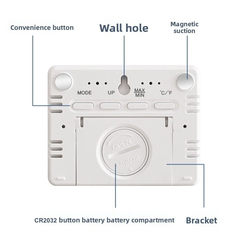 Pool Alarm Float - Horloge murale magnétique avec grand écran