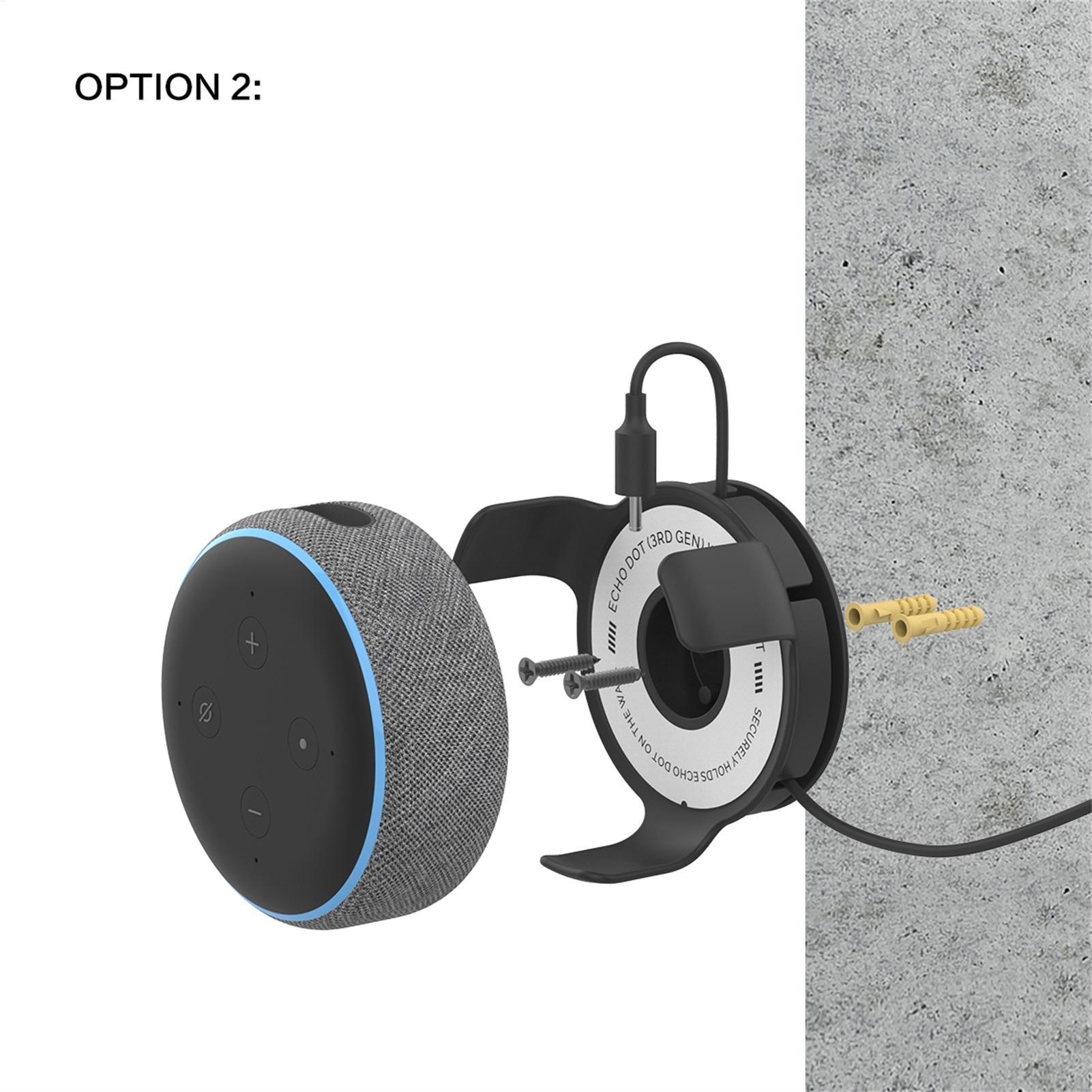 Support mural Echo D ot avec h - Amazon Speaker Echo Pop avis et prix