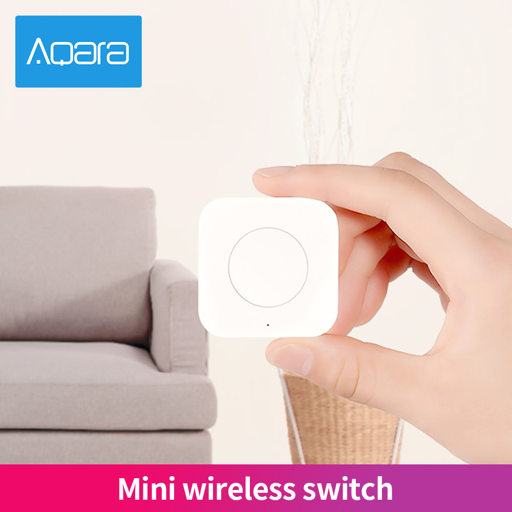 Aqara-Mini interrupteur sans f - Xiaomi Hub Mijia Hub avis et prix