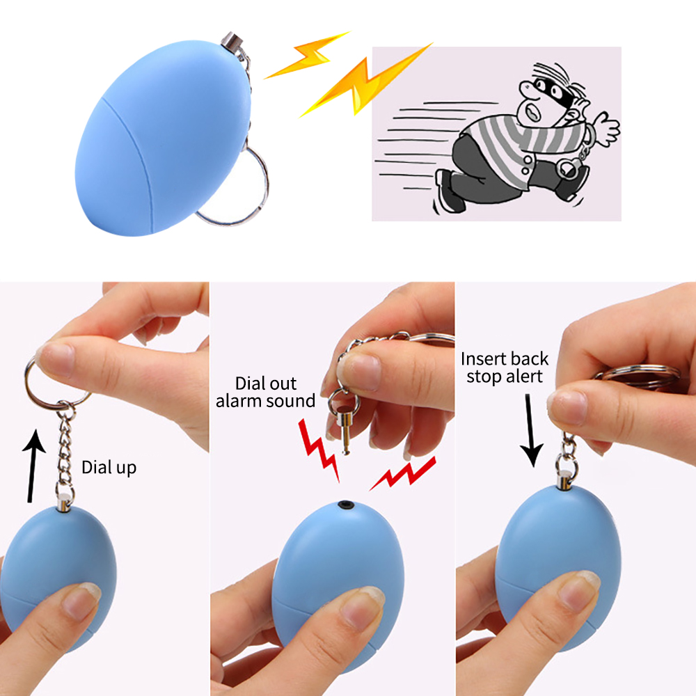 Alarme d'auto-défense 100db po - Personal Alarm Keychain avis et prix