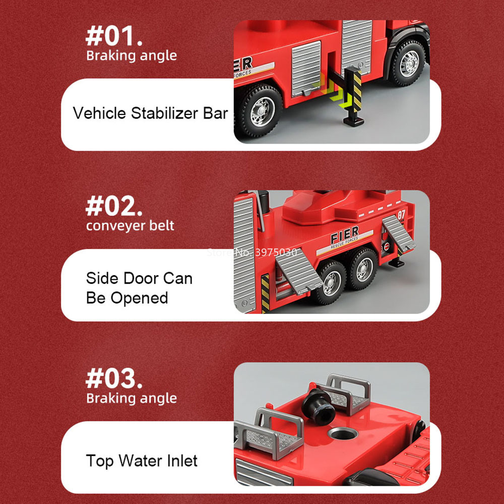 Modèle de moteur de pompier à  - Fire Escape Ladder avis et prix