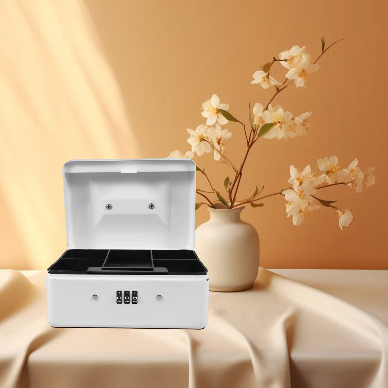 Boîte à monnaie en acier avec  - Lockbox Key Secure avis et prix