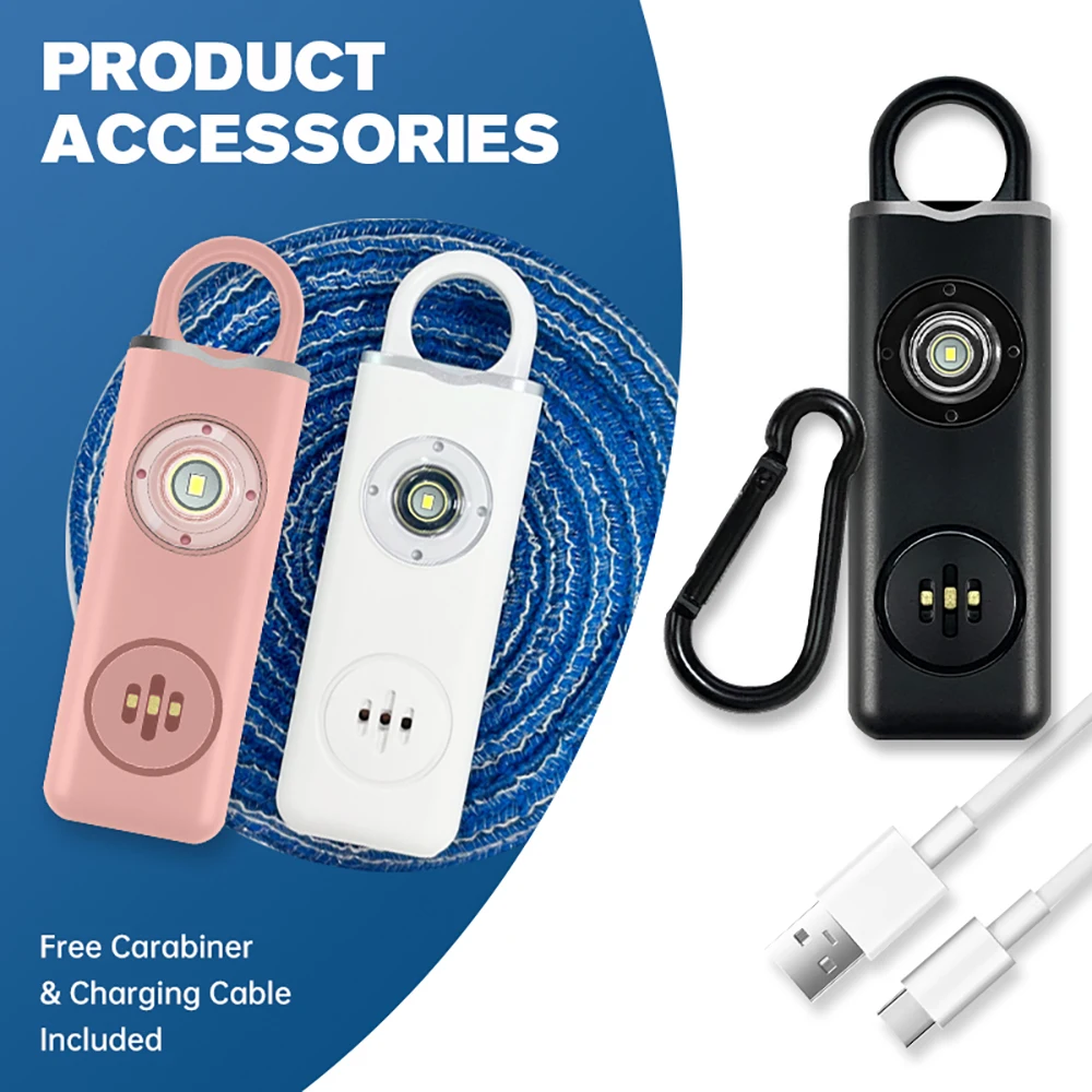 Alarme personnelle rechargeabl - Personal Alarm Keychain avis et prix