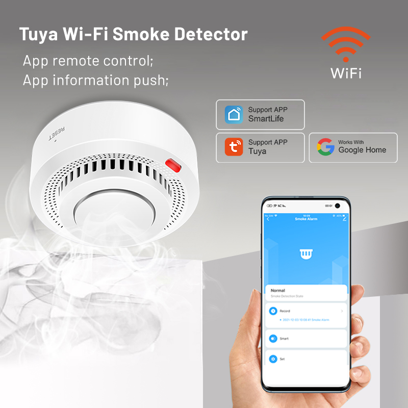 Lot de 6 détecteurs de fumée i - Smoke Detector Interconnected avis et prix