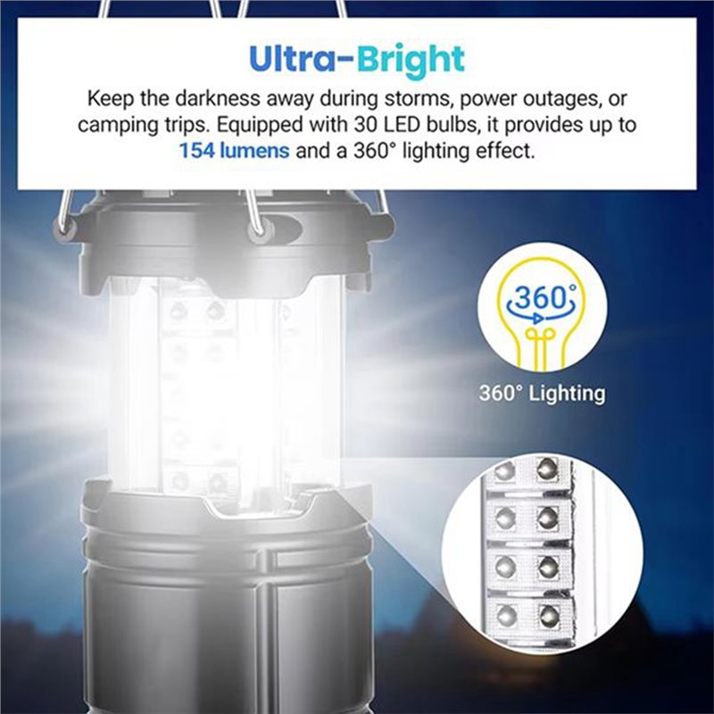 ABAE - Pack de 4 lampes solair - Power Outage Light avis et prix